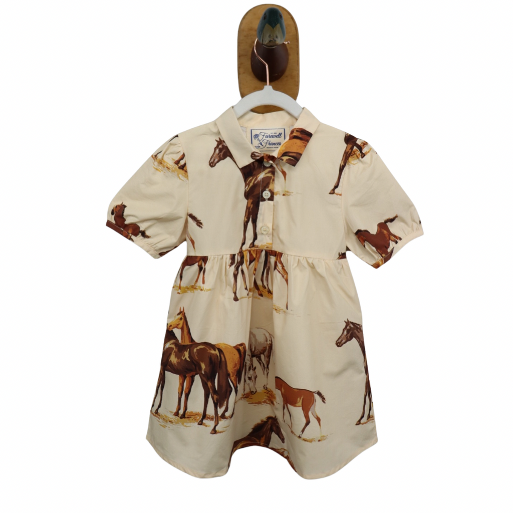 Kids Horse Gwen Dress – Farewell Frances